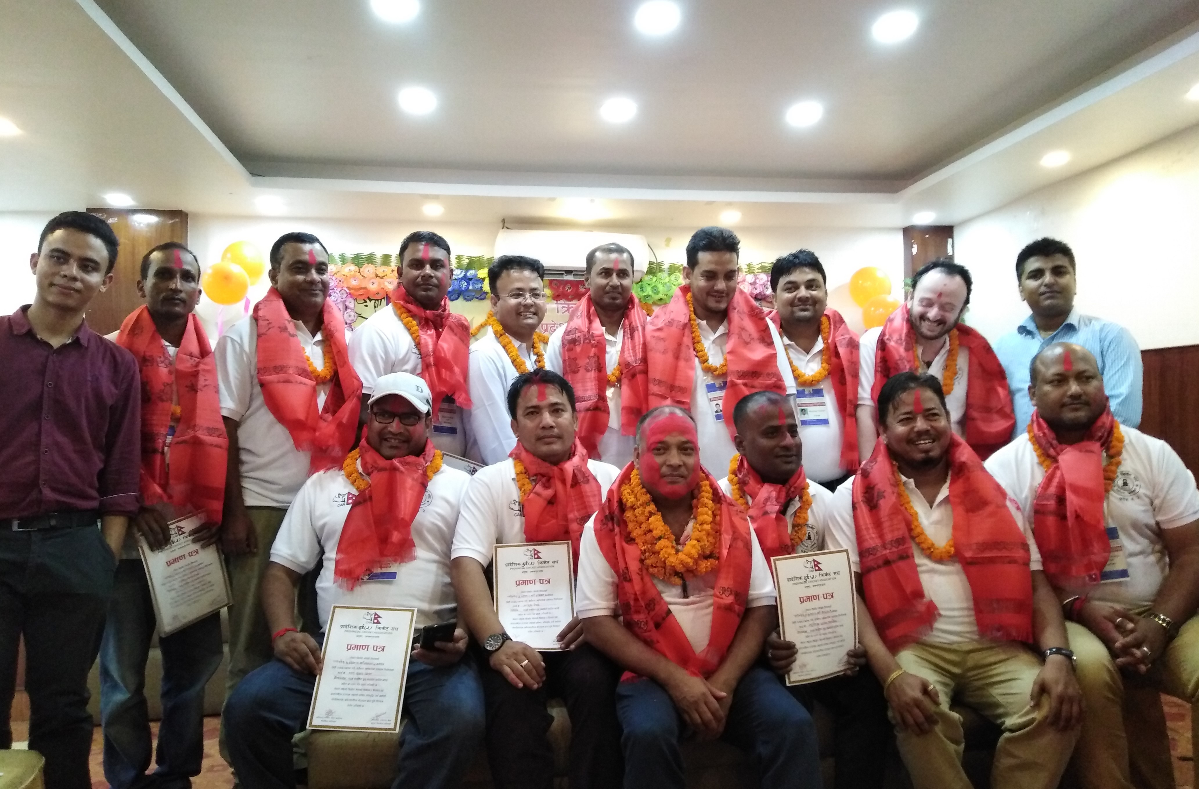 नेपाल क्रिकेट संघ प्रदेश–२ समिति गठन